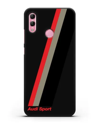 Чехол с логотипом Ауди Спорт силиконовый для Honor 10 Lite
