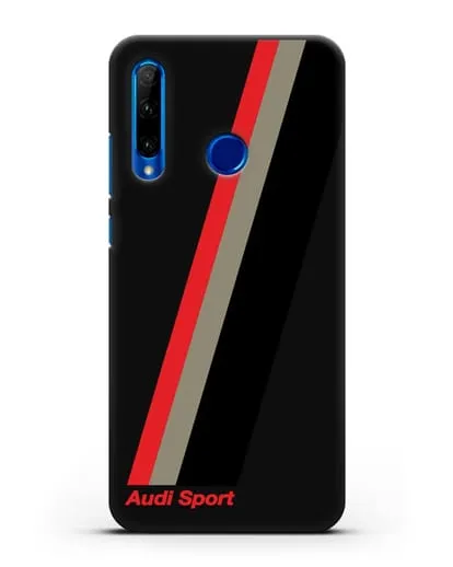 Чехол с логотипом Ауди Спорт силиконовый для Honor 10i