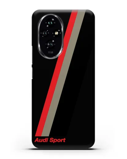 Чехол с логотипом Ауди Спорт силиконовый для Honor 200