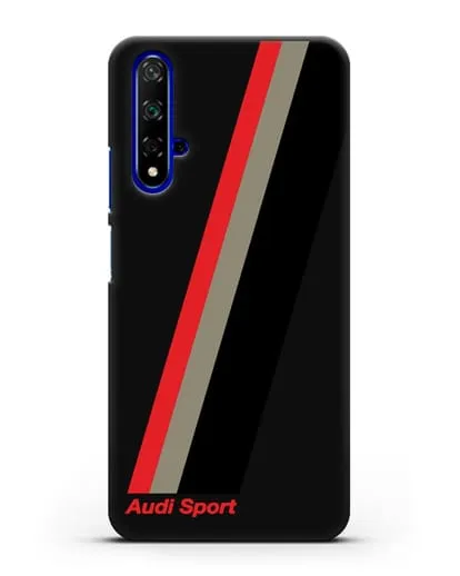 Чехол с логотипом Ауди Спорт силиконовый для Honor 20