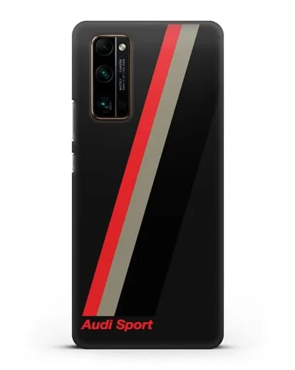 Чехол с логотипом Ауди Спорт силиконовый для Honor 30 Pro