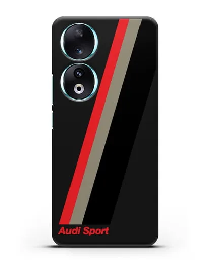 Чехол с логотипом Ауди Спорт силиконовый для Honor 90