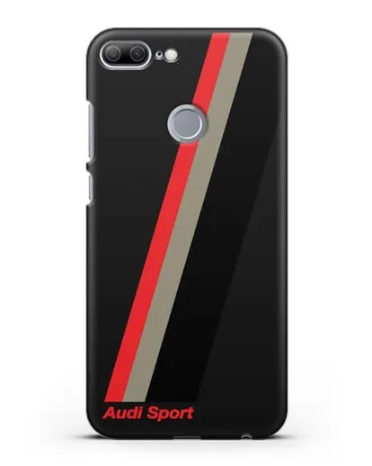 Чехол с логотипом Ауди Спорт силиконовый для Honor 9 Lite