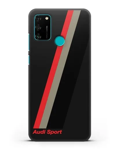 Чехол с логотипом Ауди Спорт силиконовый для Honor 9A