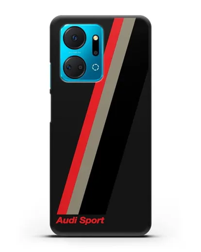 Чехол с логотипом Ауди Спорт силиконовый для Honor X7a Plus