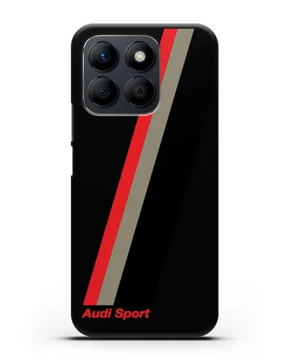 Чехол с логотипом Ауди Спорт силиконовый для Honor X8b