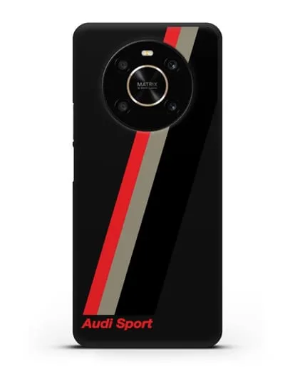 Чехол с логотипом Ауди Спорт силиконовый для Honor X9