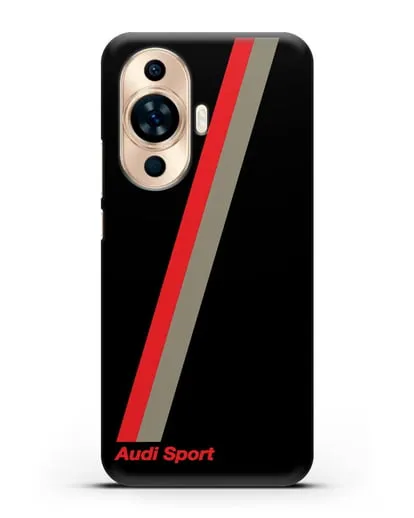 Чехол с логотипом Ауди Спорт силиконовый для Huawei Nova 11