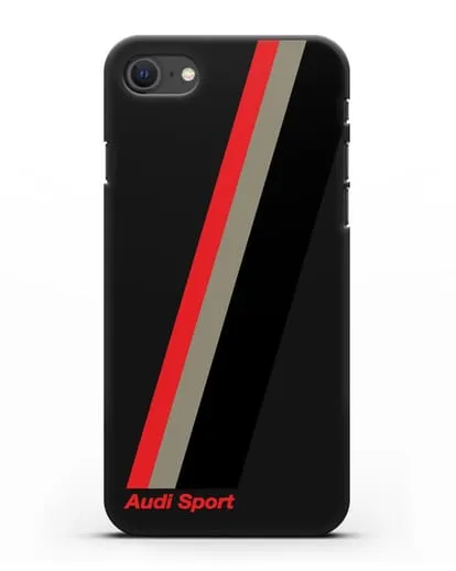 Чехол с логотипом Ауди Спорт силиконовый для iPhone SE 2020