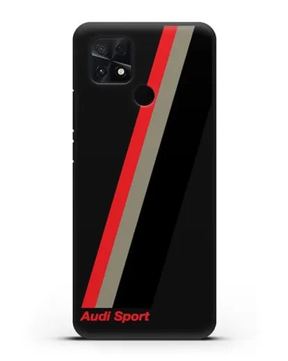 Чехол с логотипом Ауди Спорт силиконовый для Xiaomi Poco C40