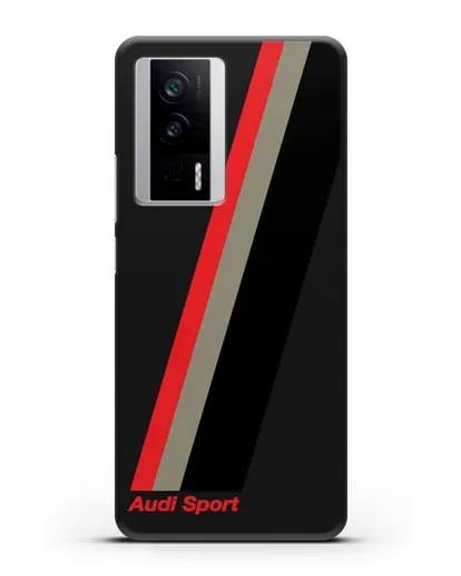 Чехол с логотипом Ауди Спорт силиконовый для Xiaomi Poco F5 Pro