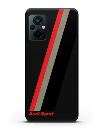 Чехол с логотипом Ауди Спорт силиконовый для Xiaomi Poco M5