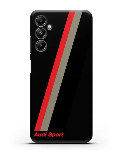 Чехол с логотипом Ауди Спорт силиконовый для Samsung Galaxy A05s [SM-A057]