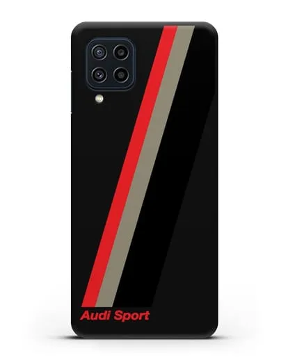 Чехол с логотипом Ауди Спорт силиконовый для Samsung Galaxy M22 [M225F]