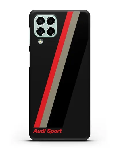 Чехол с логотипом Ауди Спорт силиконовый для Samsung Galaxy M53 [SM-M536]
