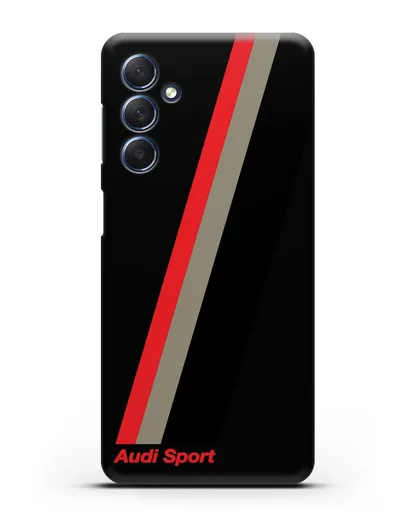 Чехол с логотипом Ауди Спорт силиконовый для Samsung Galaxy M54 [SM-M546]