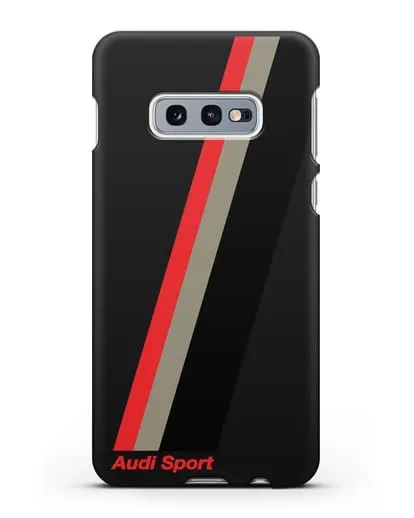 Чехол с логотипом Ауди Спорт силиконовый для Samsung Galaxy S10e [SM-G970F]
