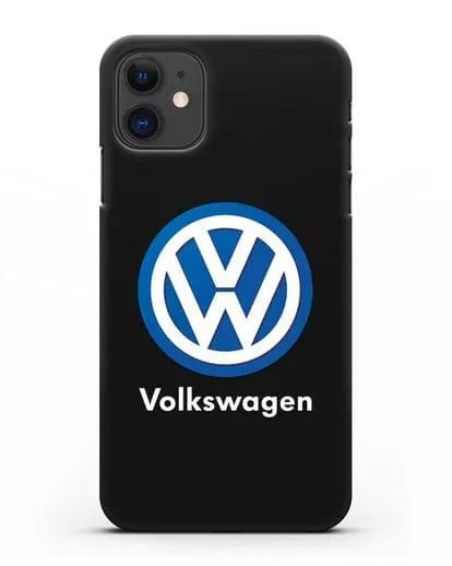 Чехол с логотипом Volkswagen силиконовый для iPhone 11