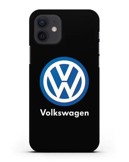 Чехол с логотипом Volkswagen силиконовый для iPhone 12
