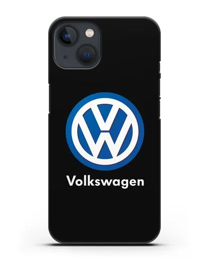 Чехол с логотипом Volkswagen силиконовый для iPhone 13 Mini