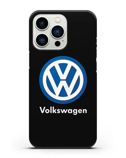 Чехол с логотипом Volkswagen силиконовый для iPhone 13 Pro