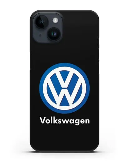 Чехол с логотипом Volkswagen силиконовый для iPhone 14