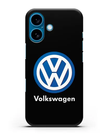 Чехол с логотипом Volkswagen силиконовый для iPhone 16