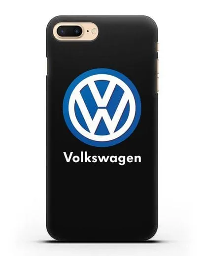 Чехол с логотипом Volkswagen силиконовый для iPhone 7 Plus