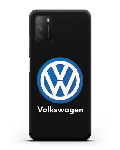 Чехол с логотипом Volkswagen силиконовый для Xiaomi Poco M3