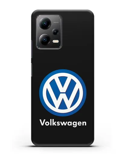 Чехол с логотипом Volkswagen силиконовый для Xiaomi Poco X5