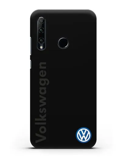 Чехол с надписью Volkswagen и логотипом силиконовый для Honor 20e