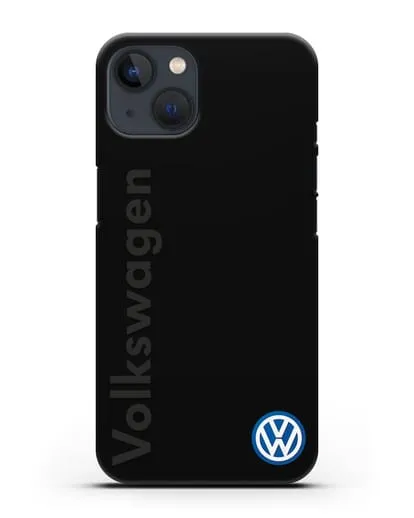 Чехол с надписью Volkswagen и логотипом силиконовый для iPhone 13