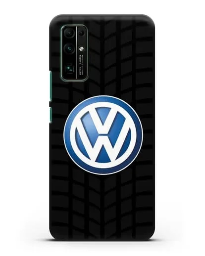 Чехол с логотипом Фольксваген силиконовый для Honor 30