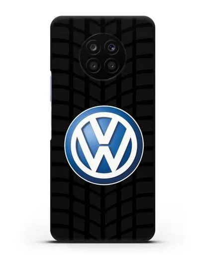 Чехол с логотипом Фольксваген силиконовый для Honor 50 lite