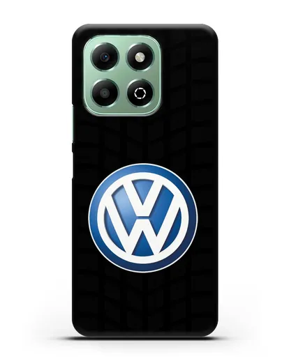 Чехол с логотипом Фольксваген силиконовый для Honor X6b
