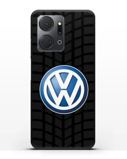 Чехол с логотипом Фольксваген силиконовый для Honor X7a