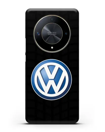 Чехол с логотипом Фольксваген силиконовый для Honor X9b