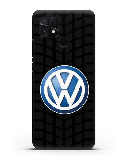 Чехол с логотипом Фольксваген силиконовый для Xiaomi Poco C40