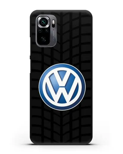Чехол с логотипом Фольксваген силиконовый для Xiaomi Poco M5s