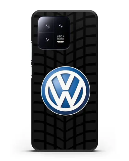 Чехол с логотипом Фольксваген силиконовый для Xiaomi 13