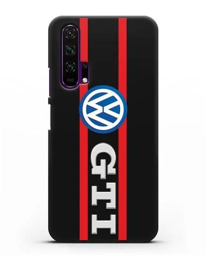 Чехол с логотипом Volkswagen GTI силиконовый для Honor 20 Pro