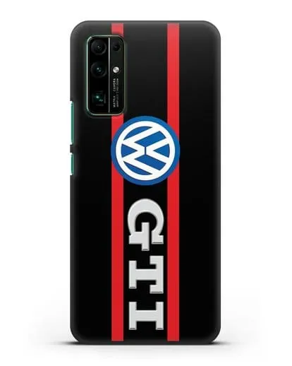 Чехол с логотипом Volkswagen GTI силиконовый для Honor 30