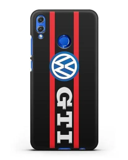 Чехол с логотипом Volkswagen GTI силиконовый для Honor 8X