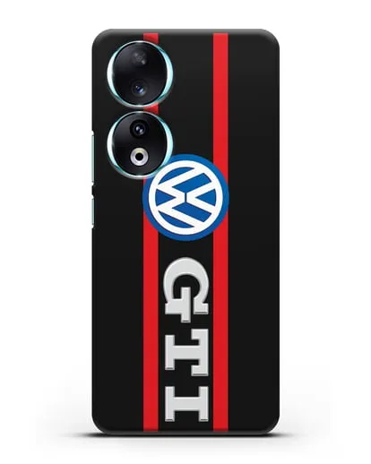 Чехол с логотипом Volkswagen GTI силиконовый для Honor 90
