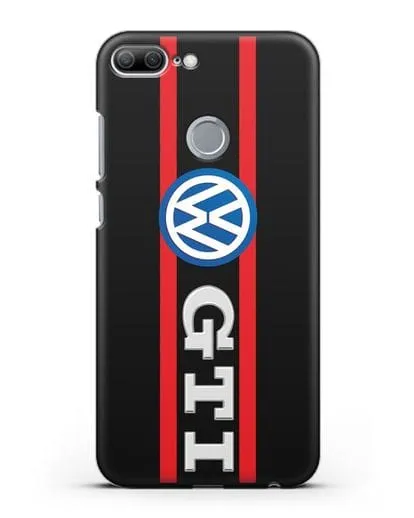 Чехол с логотипом Volkswagen GTI силиконовый для Honor 9 Lite