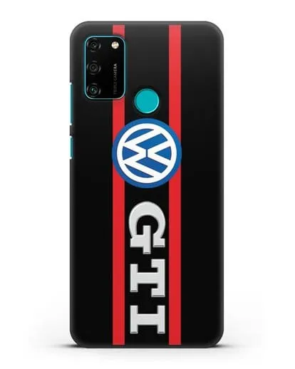 Чехол с логотипом Volkswagen GTI силиконовый для Honor 9A