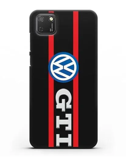 Чехол с логотипом Volkswagen GTI силиконовый для Honor 9S