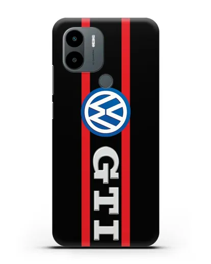 Чехол с логотипом Volkswagen GTI силиконовый для Xiaomi Poco C51