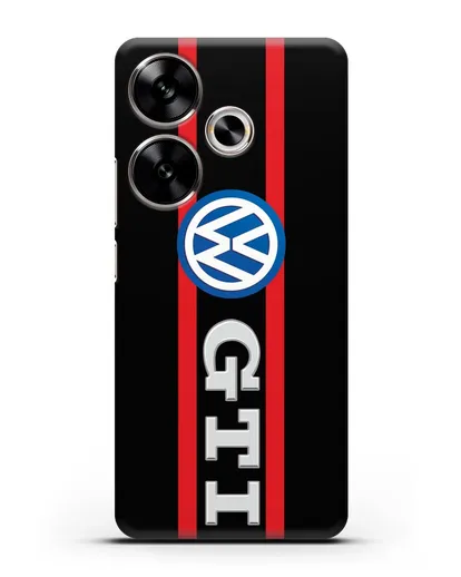 Чехол с логотипом Volkswagen GTI силиконовый для Xiaomi Poco F6