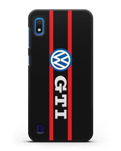 Чехол с логотипом Volkswagen GTI силиконовый для Samsung Galaxy A10 [SM-A105F]